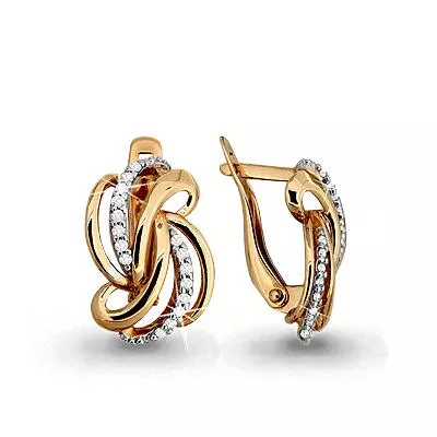 Серьги, артикул LV42311А, золото