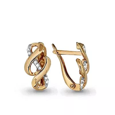 Серьги, золото, артикул LV42301А