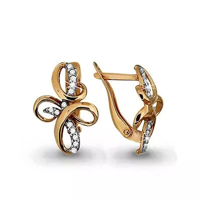 Серьги, артикул LV42296А, золото