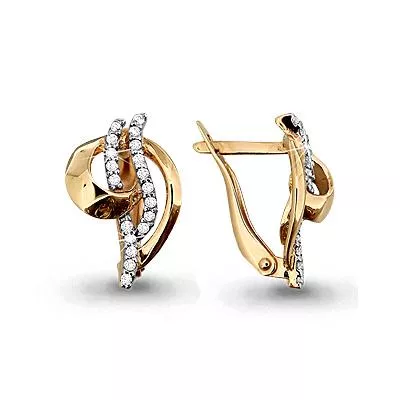 Серьги из золота, артикул LV42295А