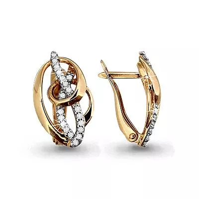 Серьги, золото, артикул LV42294А