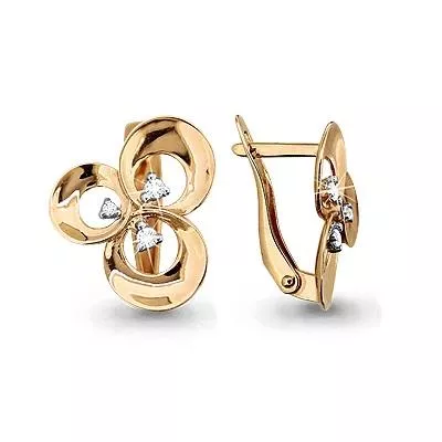 Серьги из золота, артикул LV42293