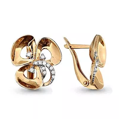 Серьги из золота, артикул LV42292А