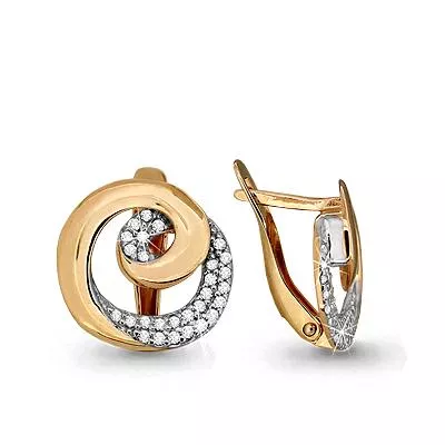 Серьги из золота, артикул LV42283А