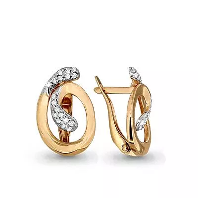 Серьги из золота, артикул LV42280А