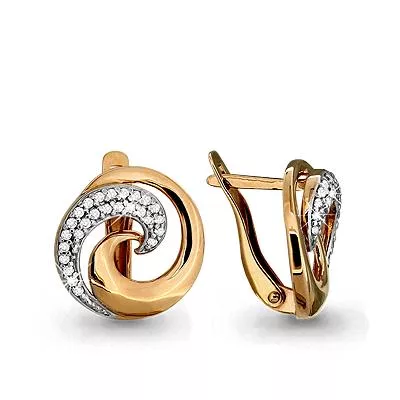 Серьги из золота, артикул LV42276А