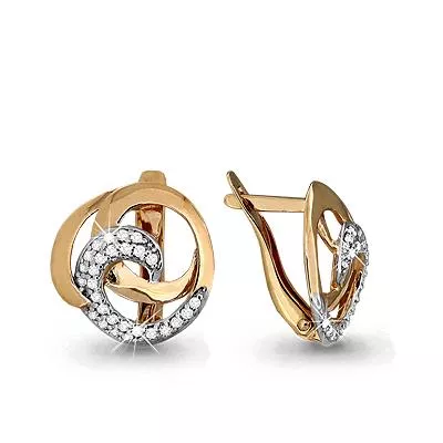 Серьги, артикул LV42275А, золото