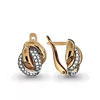 Серьги, артикул LV42241А, золото