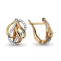 Серьги из золота, артикул LV42238А