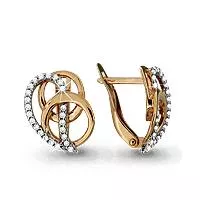 Серьги, золото, артикул LV42234А