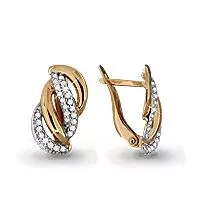 Серьги, артикул LV42231А, золото