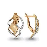 Серьги, золото, артикул LV42223А