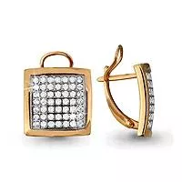 Серьги, артикул LV42216А, золото