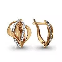 Серьги, артикул LV42211А, золото