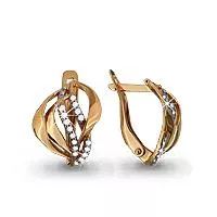 Серьги, золото, артикул LV42210А