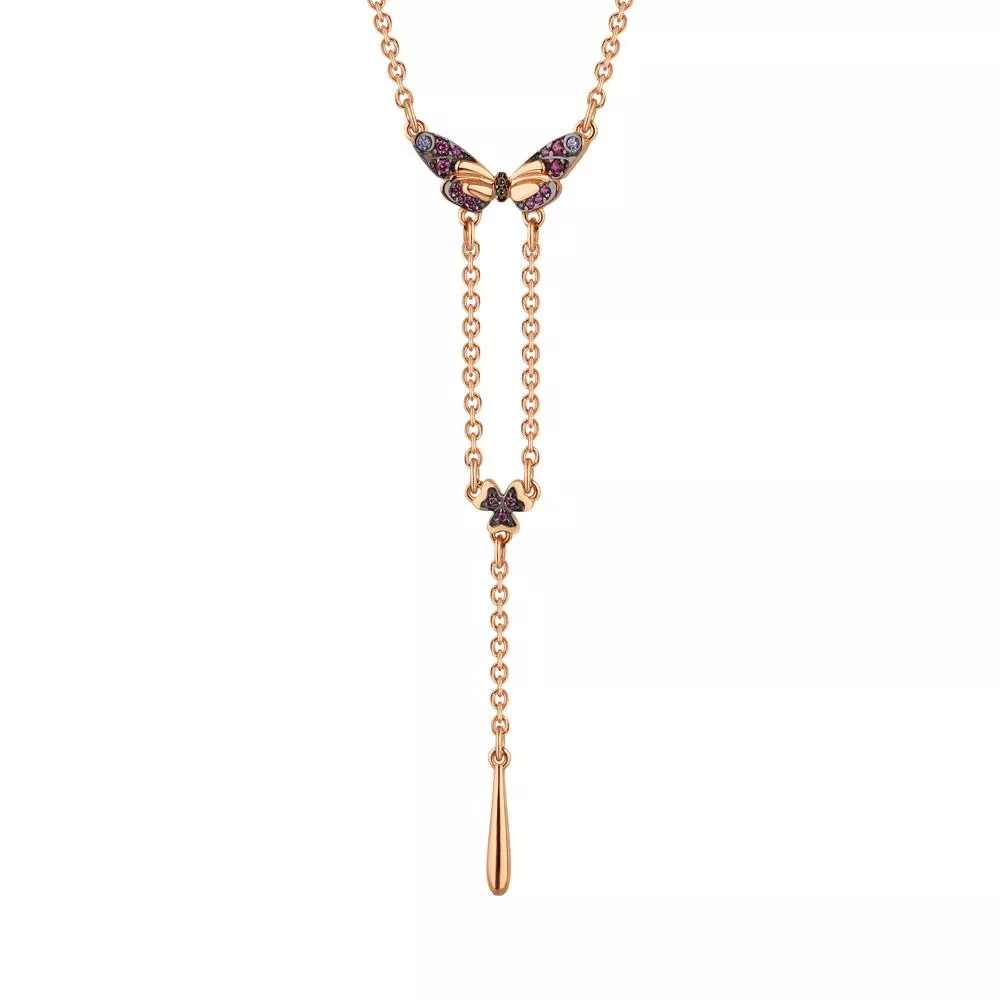 Колье, золото, артикул LV73567ВГД