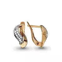 Серьги, артикул LV42203А, золото