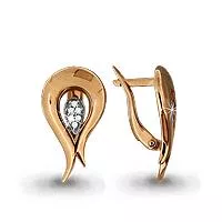 Серьги, золото, артикул LV42201А