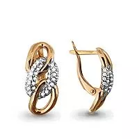 Серьги, золото, артикул LV42188А