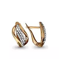 Серьги, артикул LV42182А, золото