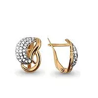 Серьги, артикул LV42177А, золото