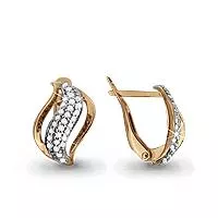 Серьги, золото, артикул LV42170А