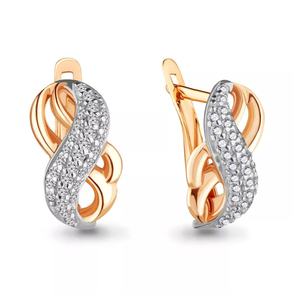 Серьги, артикул LV42169А, золото