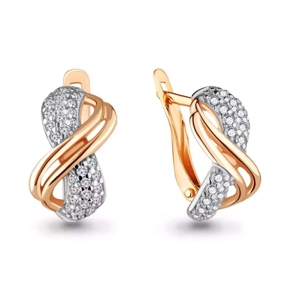 Серьги из золота, артикул LV42165А