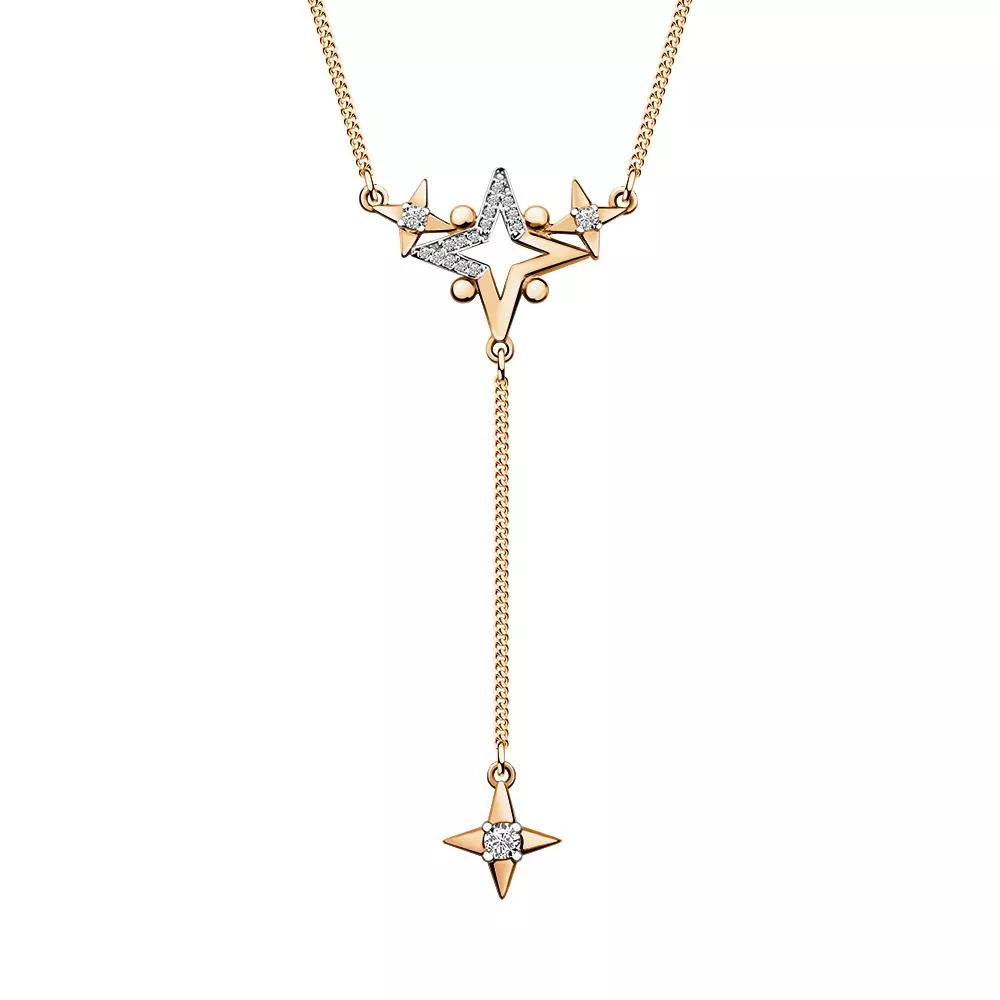 Колье, золото, артикул LV73563А