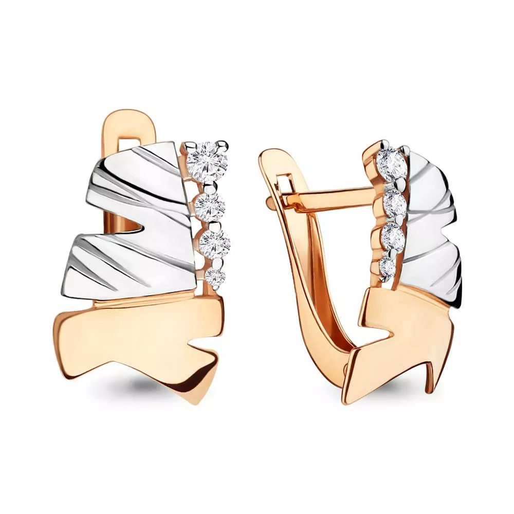 Серьги из золота, артикул LV42146