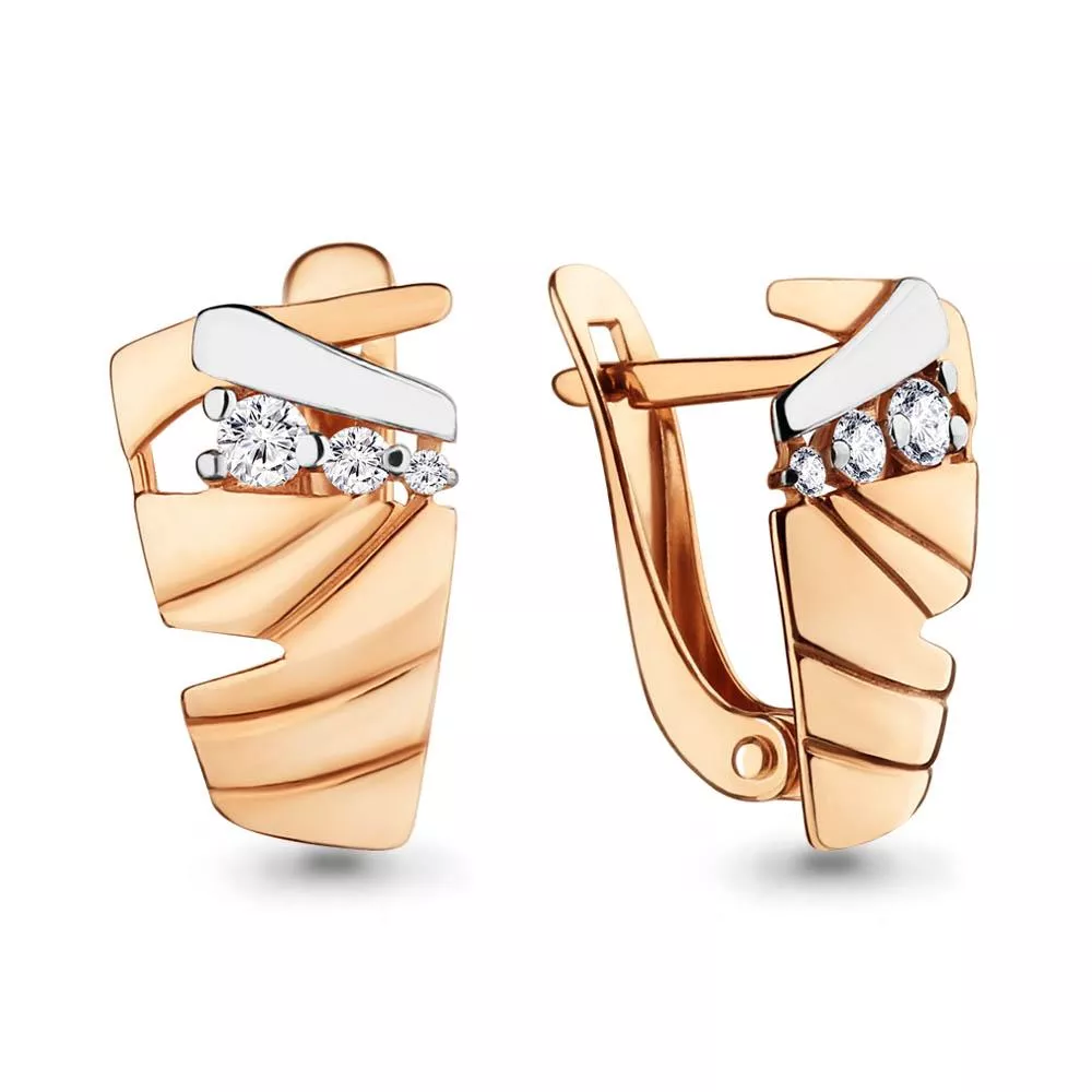 Серьги, золото, артикул LV42141