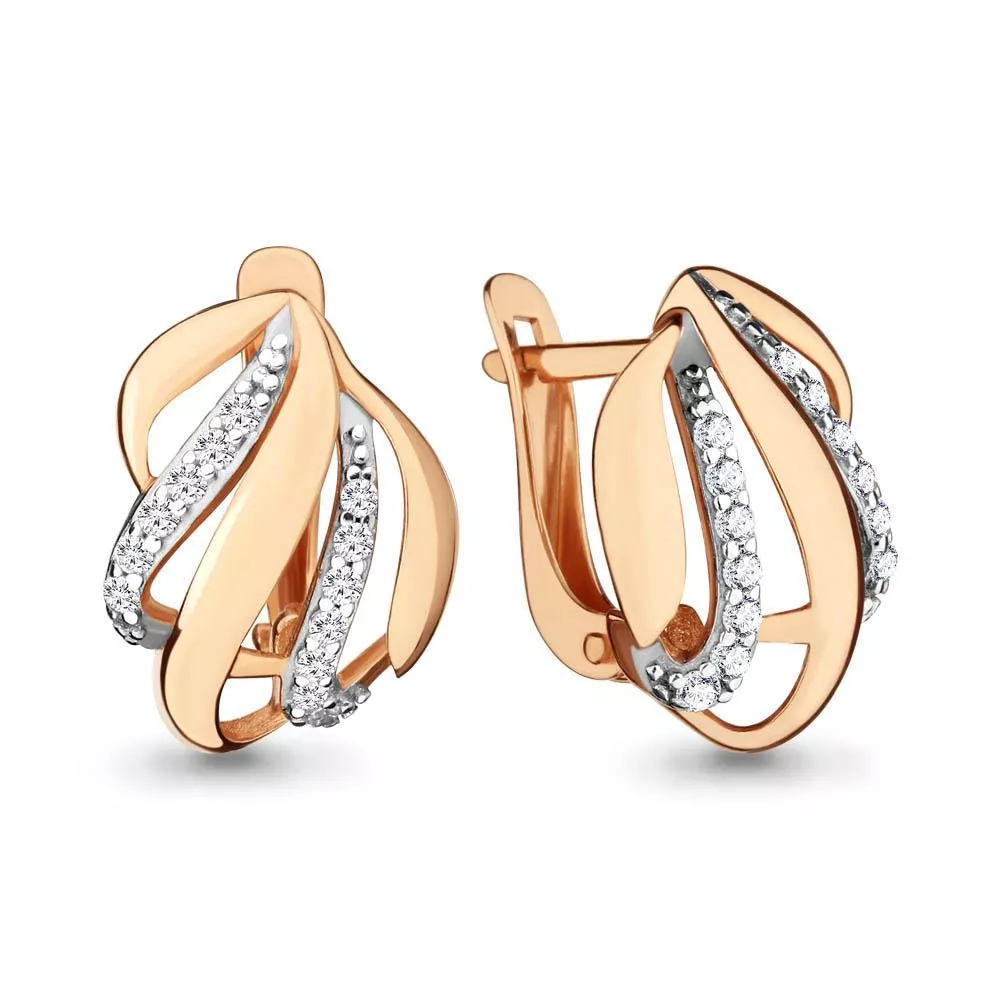 Серьги, артикул LV42139А, золото