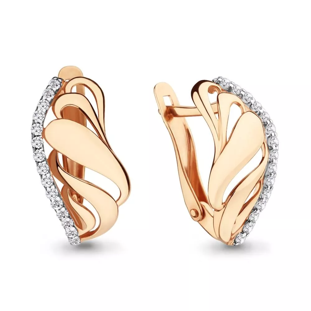 Серьги из золота, артикул LV42138А