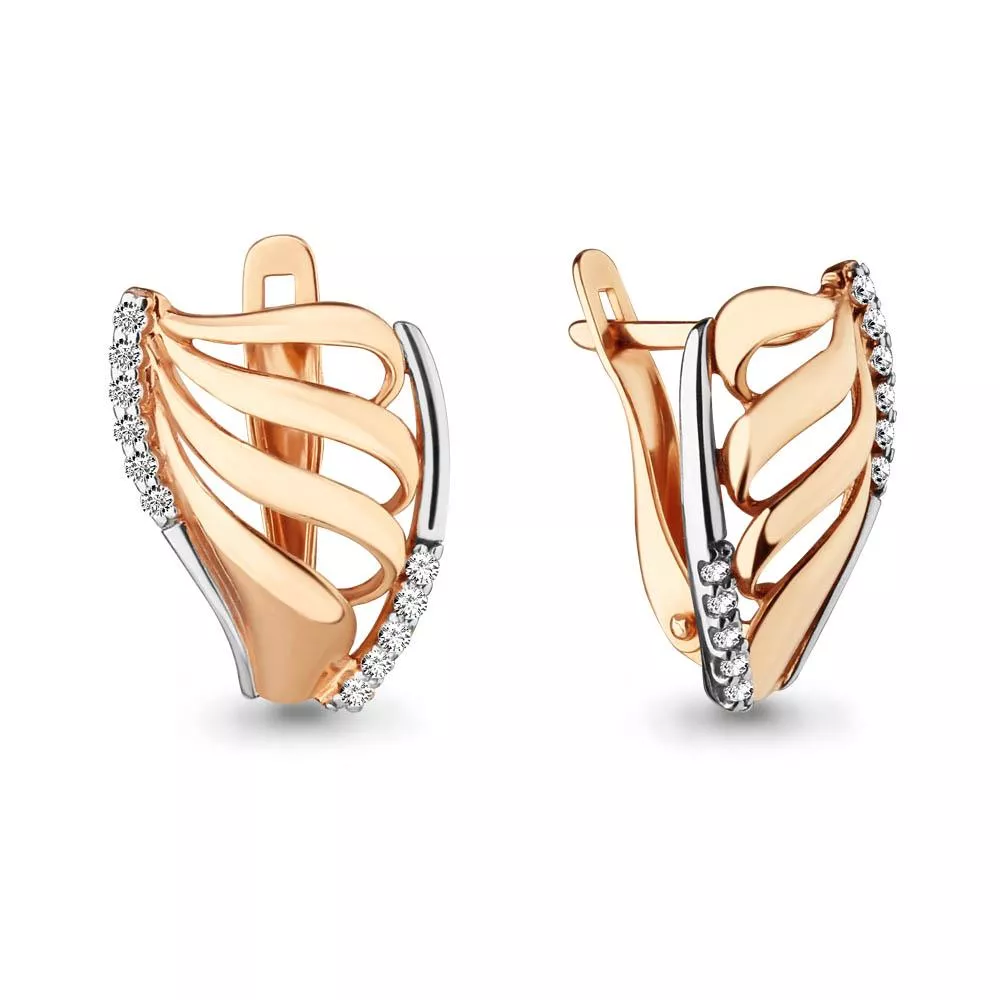 Серьги из золота, артикул LV42135А