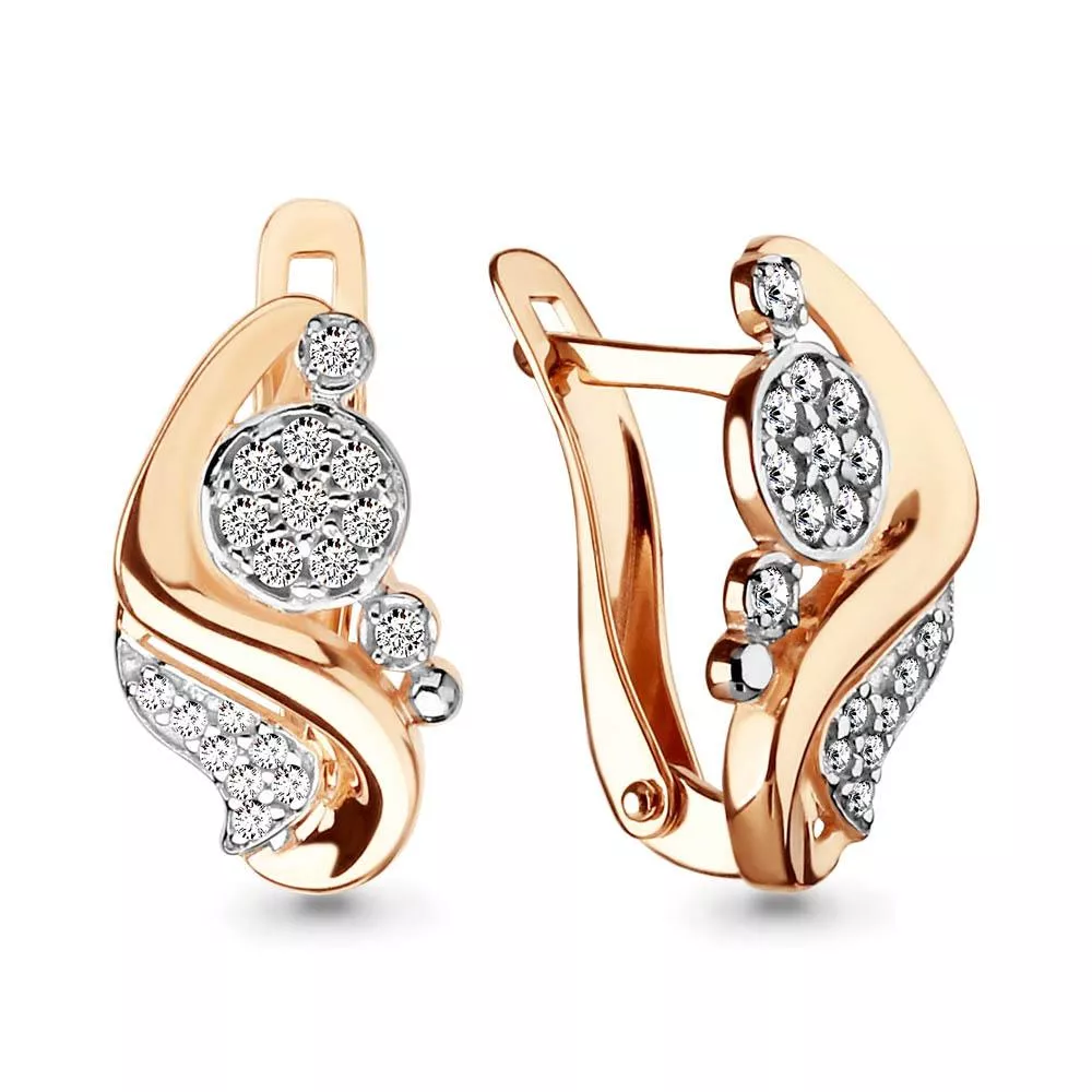 Серьги из золота, артикул LV42131А