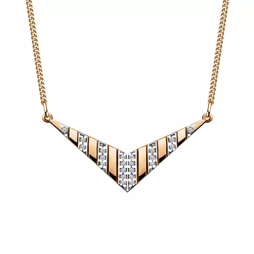 Колье, артикул LV73560А, золото