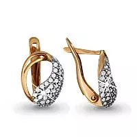 Серьги, золото, артикул LV42112А