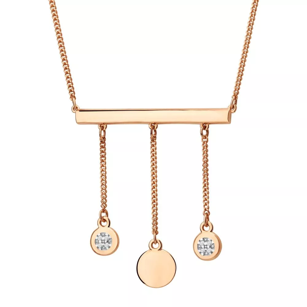 Колье, золото, артикул LV73558А