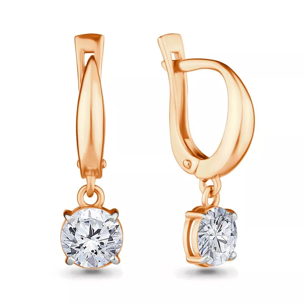 Серьги, золото, артикул LV42078