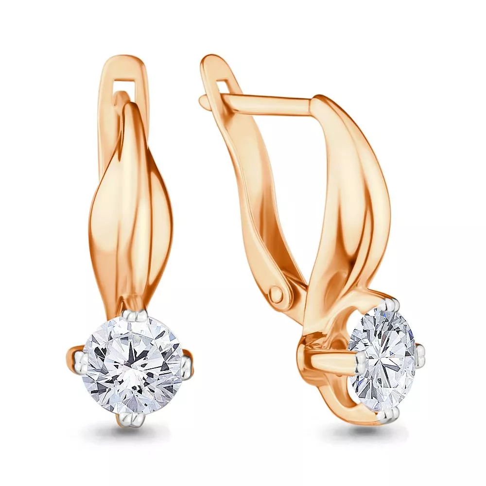 Серьги, золото, артикул LV42077