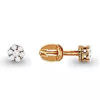 Серьги, золото, артикул LV42058А