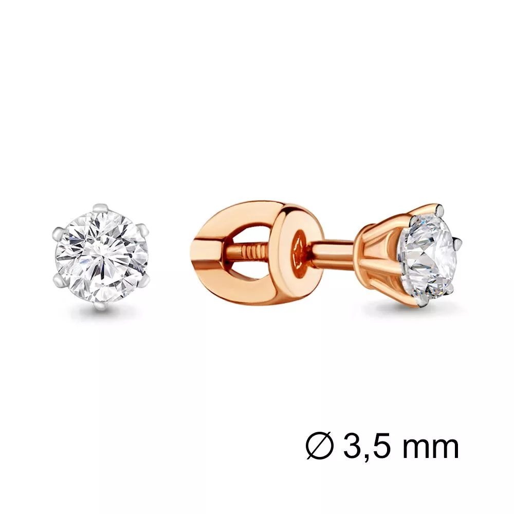 Серьги, золото, артикул LV42047