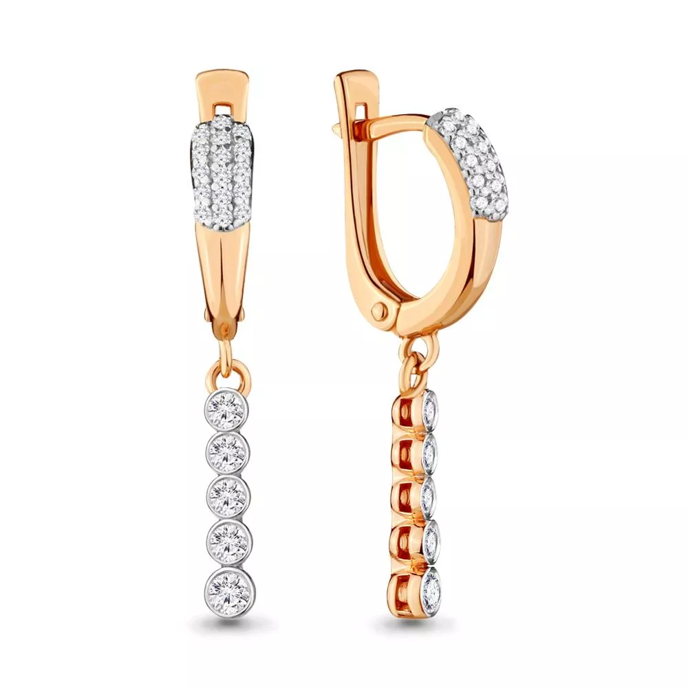 Серьги, артикул LV42031А, золото