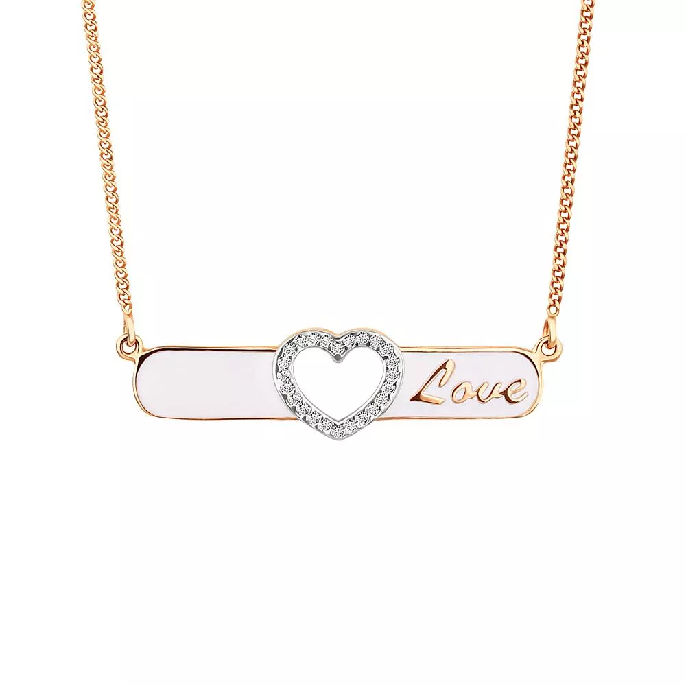 Колье, артикул LV73552А, золото