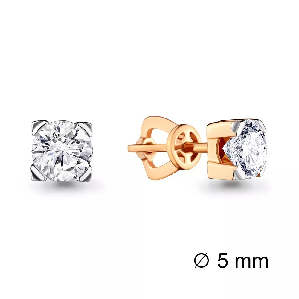 Серьги из золота, артикул LV42021