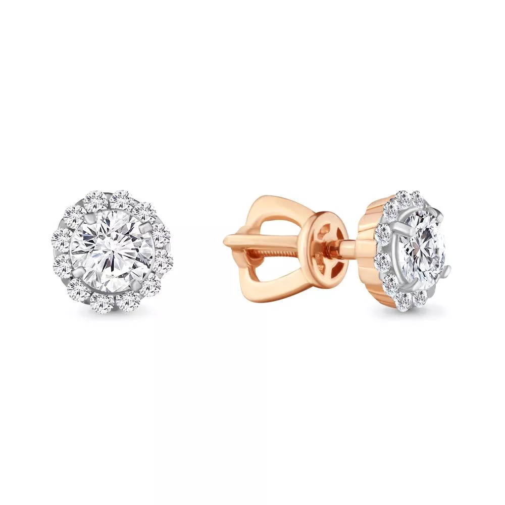 Серьги, золото, артикул LV42017А