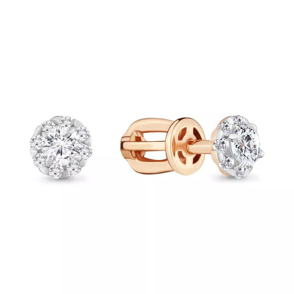 Серьги, артикул LV42013А, золото