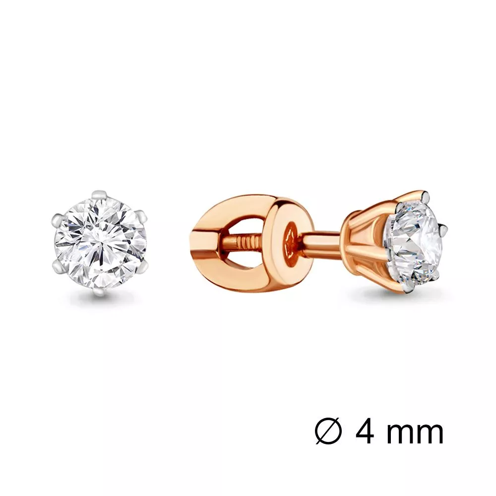 Серьги из золота, артикул LV42011