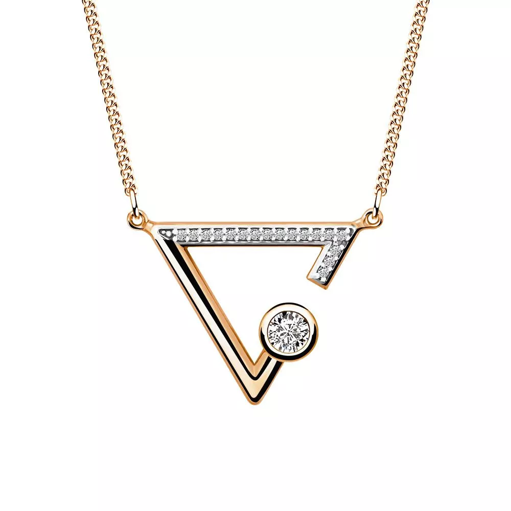 Колье из золота, артикул LV73551А