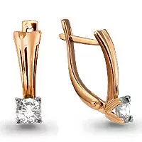 Серьги, золото, артикул LV42007